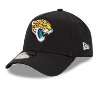 New Era Jacksonville Jaguars NFL Evergreen Noir Casquette Réglable du Modèle 9Forty A-Frame