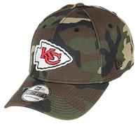 New Era Kansas City Chiefs 39thirty Adjustable Cap NFL Essential Woodland Camo - L-XL