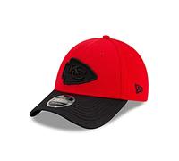 New Era Kansas City Chiefs NFL 2021 Sideline Road Red 9Forty Stretch Snap Cap - One-Size, Taille unique