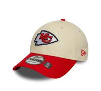 New Era Kansas City Chiefs NFL 9Forty Contrast Visor Cap Beige