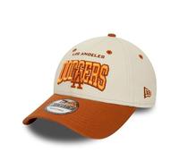 New Era LA Casquette MLB Baseball Los Angeles Dodgers 9Forty réglable Strapback Chapeau Beige Marron