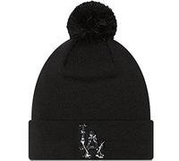 New Era LA Dodgers Bonnet à pompon pour homme Noir, Noir , taille unique
