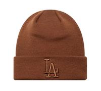 New Era - LA Dodgers League Essential Beanie - Femme - Accessoires - Brun - Taille: ONE Size