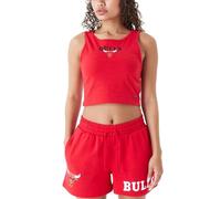 New Era Ladies Crop Tank Top Chicago Bulls Rouge