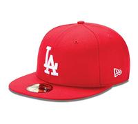 New Era Los Angeles Dodgers 59fifty Cap MLB Basic Red/White - 7 3/4-62cm