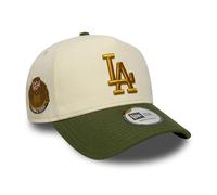 New Era Los Angeles Dodgers E-Frame World Series Sidepatch Casquette Beige Vert