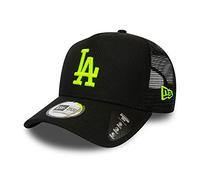 New Era Los Angeles Dodgers MLB Cap Kappe Trucker Baseball Diamond Era Schwarz Neon Gelb - One-Size