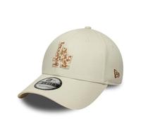 New Era Los Angeles Dodgers MLB Faux Pony Infill 9Forty Cap Beige