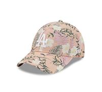 New Era Los Angeles Dodgers MLB Floral Peach 9Forty Adjustable Women Cap - One-Size