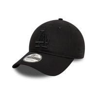 New Era Los Angeles Dodgers MLB League Essential Ton sur Ton Noir 9Twenty Casquette Ajustable