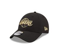 New Era Los Angeles Lakers NBA Cap verstellbar 9Forty Basketball Kappe Snapback Schwarz Gold - One-Size