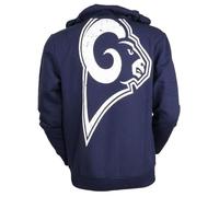 New Era Los Angeles Rams Hoody Big Logo Back Navy - XXL