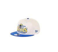 New Era Los Angeles Rams NFL Helmet White Original Teamcolour Blue 9Fifty Snapback Cap