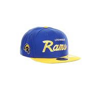 New Era Los Angeles Rams NFL Two Tone Bleu Jaune 9Fifty Original Fit Casquette Ajustable avec Snapback