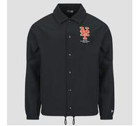 New Era MLB COACHES JACKET NEW YORK METS men Overshirts|Windbreaker black taille: L