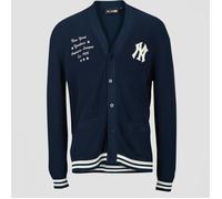 New-Era Manteau MLB COLLEGIATE SCRIPT CARDI NEW YORK YANKEES in Marine EU L