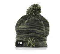 New Era - Marl Tricot Neyyan Noir Olive - Homme - Accessoires - Vert - Taille: ONE Size