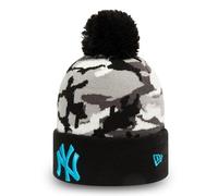 New Era Mens Camo Crown Cuff Knit NEYYAN URC Béret, Blanc, Taille Unique Homme