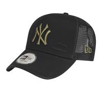 New Era Mesh Trucker Cap Distressed New York Yankees Noir