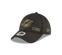 New Era Miami Dolphins 39thirty Cap Salute to Service 2020 Black - S-M
