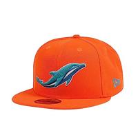 New Era Miami Dolphins Elements Orange Edition 9Fifty Casquette Snapback, Orange, taille unique