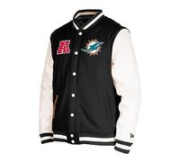 New Era Miami Dolphins NFL 2023 Sideline Black White Jacke