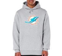 New Era Miami Dolphins NFL Team Logo Hoody Gris Sweat à Capuche