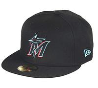 New Era Miami Marlins MLB AC Performance Black 59Fifty Basecap - 7 3/8-59cm (L)
