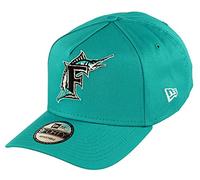 New Era Miami Marlins MLB Turquoise 9Forty A-Frame Adjustable Youth Cap