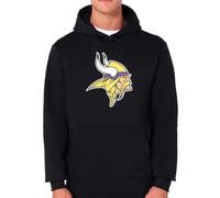 New Era Minnesota Vikings NFL Team Logo Hoody Noir Sweat à Capuche
