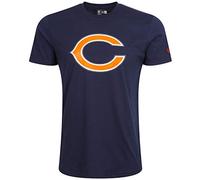 New Era Mixte Chicago Bears T Shirt, Marine, XL EU