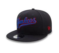 New Era Casquette Wordmark Patch 9Fifty MLB New York Yankees noir/bleu/rouge S-M