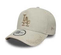 New Era Casquette MLB 9FORTY E-Frame Tonal Icon Los Angeles Dodgers Beige