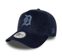 New Era MLB 9FORTY E-Frame Casquette en velours côtelé Detroit Tigers Bleu marine