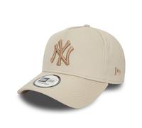 New Era MLB Casquette de Baseball New York Yankees Snapback réglable Chapeau NY Beige