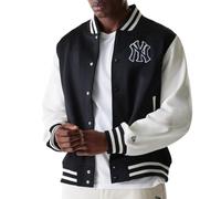 New Era MLB College New York Yankees Blouson bomber Noir/blanc, Noir , XL