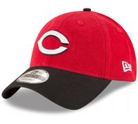 New Era MLB Core Classic 9TWENTY Casquette réglable 2 tons Taille unique, Cincinnati Reds, taille unique