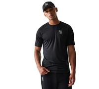 New Era Mlb Core Plus New York Yankees Short Sleeve T-shirt Noir L Homme