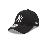 New Era MLB Fankappe Frau New York Yankees Damencap 9Forty Metallic Schwarz Teamlogo Baseball - One-Size