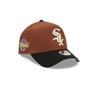 New Era MLB Harvest Casquette Baseball pièce latérale Snapback Logo de l'équipe A-Frame Casquette de Baseball Marron Noir
