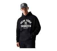 New Era MLB Heritage New York Yankees Sweat à capuche surdimensionné, noir, taille L