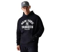 New Era MLB Heritage New York Yankees Sweat à capuche surdimensionné, noir, taille XL