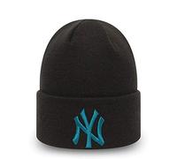 New Era MLB League Essential NY Yankees Bonnet tricoté Noir/Turquoise