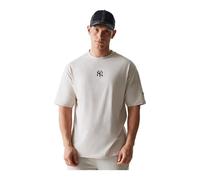 New Era MLB League Essential T-shirt surdimensionné New York Yankees Beige, beige, M
