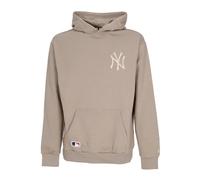 New Era - MLB League Essentials Oversize Sweat à capuche - Homme - Sweatshirts et sweats à capuche - Brun - Taille: L