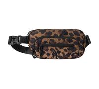 New Era Mlb Leopard Quilted New York Yankees Waist Bag Marron
