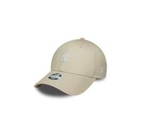 New Era Mlb New York Yankees Mini Logo 9forty Cap Beige