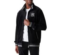 New Era MLB New York Yankees Veste de survêtement en velours unisexe Noir, Noir , XL
