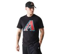 New Era Mlb Regular Arizona Diamondbacks Short Sleeve T-shirt Noir M