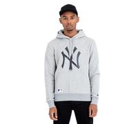 New Era Sweat à capuche MLB Regular New York Yankees Gris Taille M Homme/Femme